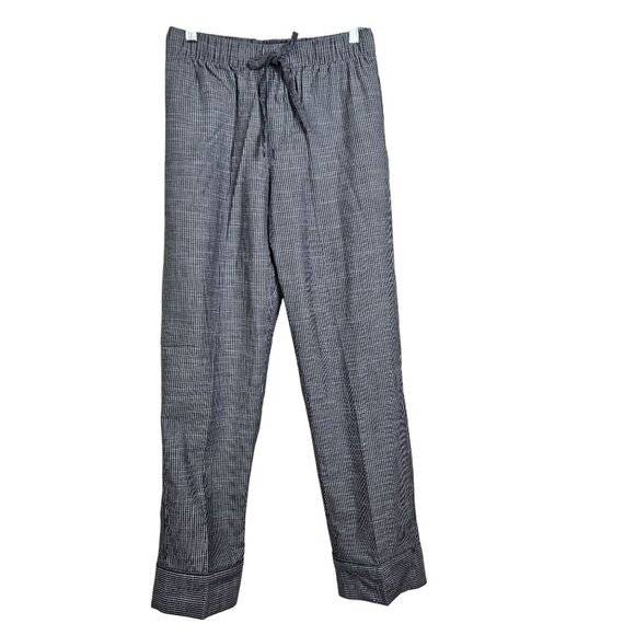 Levis Womens XS Pajama Set Navy Heather Henley Top Gray Drawstring Pants Lounge - Picture 7 of 14